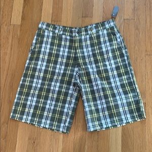 Plaid Shorts NWT